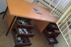 Gesamtrauminstallationen im Hafthaus Herne von kunstgruppe GOTTLIEB, Dokumentationsinstallation Find The Net, Foto: © KGGB