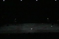 kunstgruppe GOTTLIEB mit ihrem Werk Erben der Gegenwart im Hebbel Theater Berlin, Foto: Archiv © KGGB