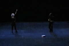 kunstgruppe GOTTLIEB mit ihrem Werk Erben der Gegenwart im Hebbel Theater Berlin, Foto: Archiv © KGGB