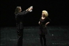 kunstgruppe GOTTLIEB mit ihrem Werk Erben der Gegenwart im Hebbel Theater Berlin, Foto: Archiv © KGGB