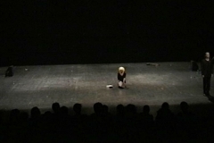 kunstgruppe GOTTLIEB mit ihrem Werk Erben der Gegenwart im Hebbel Theater Berlin, Foto: Archiv © KGGB