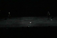 kunstgruppe GOTTLIEB mit ihrem Werk Erben der Gegenwart im Hebbel Theater Berlin, Foto: Archiv © KGGB