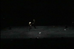 kunstgruppe GOTTLIEB mit ihrem Werk Erben der Gegenwart im Hebbel Theater Berlin, Foto: Archiv © KGGB