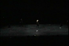 kunstgruppe GOTTLIEB mit ihrem Werk Erben der Gegenwart im Hebbel Theater Berlin, Foto: Archiv © KGGB