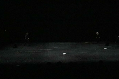 kunstgruppe GOTTLIEB mit ihrem Werk Erben der Gegenwart im Hebbel Theater Berlin, Foto: Archiv © KGGB