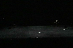 kunstgruppe GOTTLIEB mit ihrem Werk Erben der Gegenwart im Hebbel Theater Berlin, Foto: Archiv © KGGB