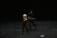 kunstgruppe GOTTLIEB mit ihrem Werk Erben der Gegenwart im Hebbel Theater Berlin, Foto: Archiv © KGGB