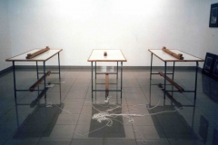 Rauminstallation von kunstgruppe GOTTLIEB im Museum Rivas Briones, Spanien, Foto: © KGGB