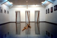 Rauminstallation von kunstgruppe GOTTLIEB im Museum Rivas Briones, Spanien, Foto: © KGGB