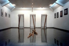 Rauminstallation von kunstgruppe GOTTLIEB im Museum Rivas Briones, Spanien, Foto: © KGGB